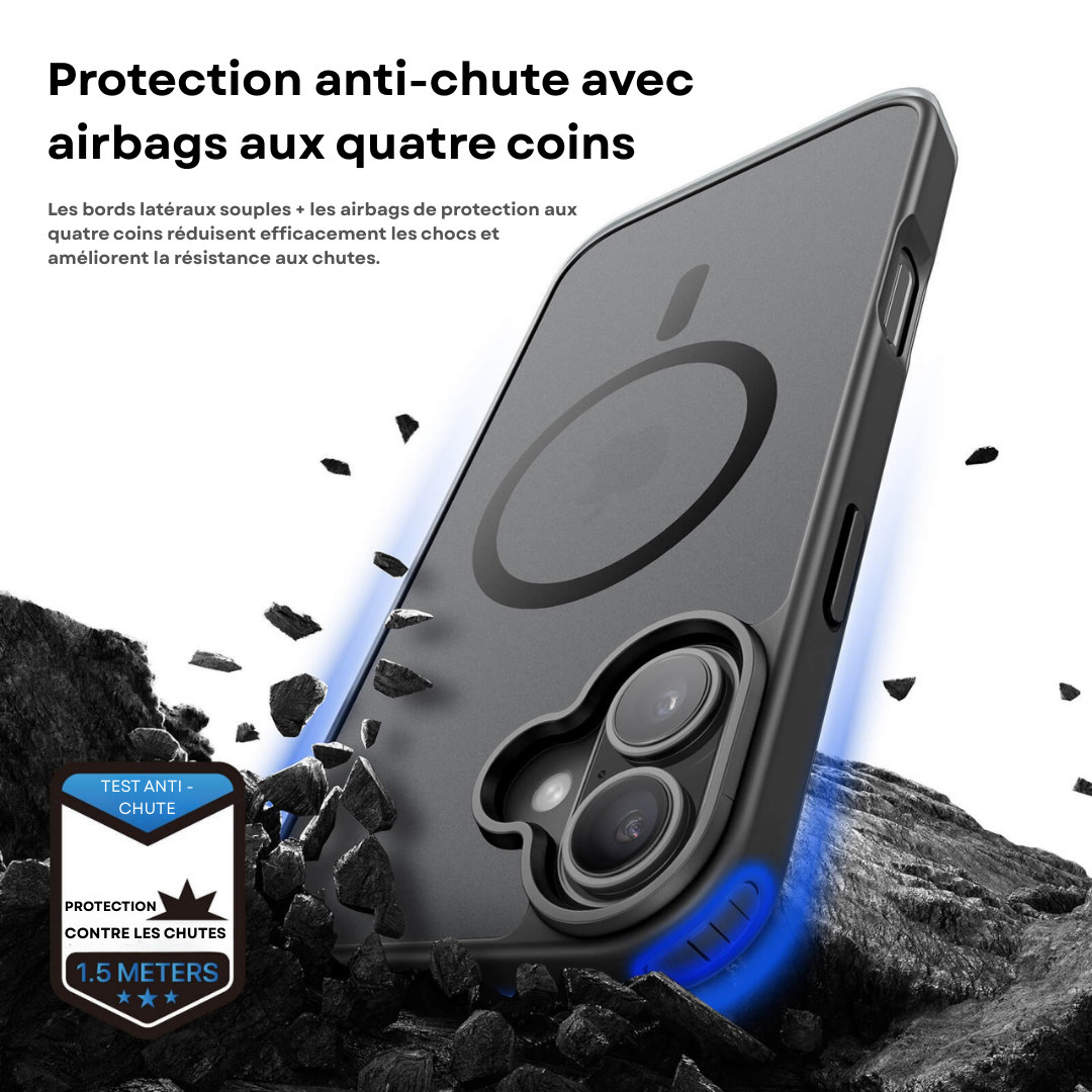 Coque Premium iPhone 17 MagSafe – Protection Fine & Robuste