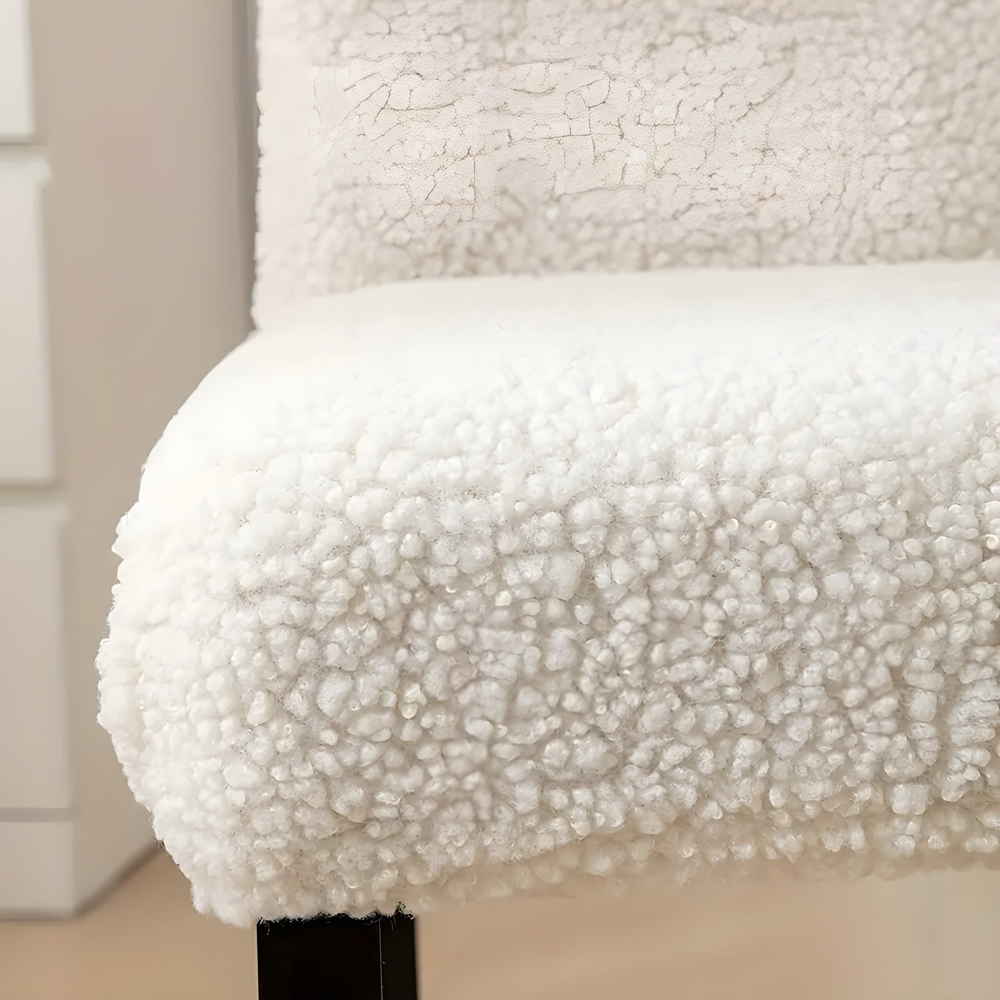 Housse de chaise SherpaFit – Housse de chaise de salle à manger Sherpa élastique et confortable | Élévateur à bol