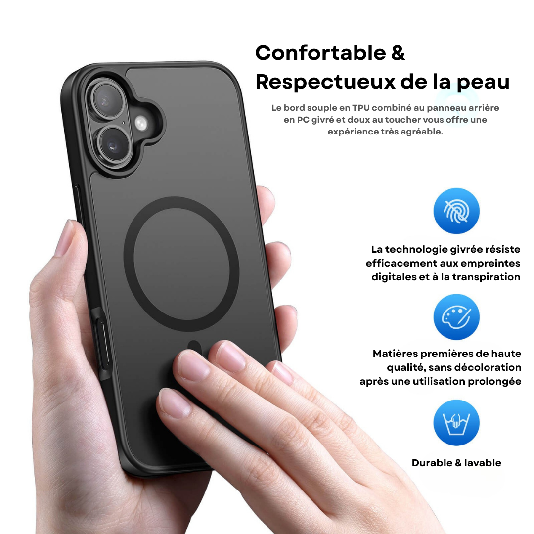 Coque Premium iPhone 17 MagSafe – Protection Fine & Robuste