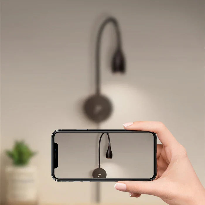 Applique murale sans fil pour décoration d'intérieur moderne – Éclairage LED rechargeable pour couloirs, chambres et espaces de vie