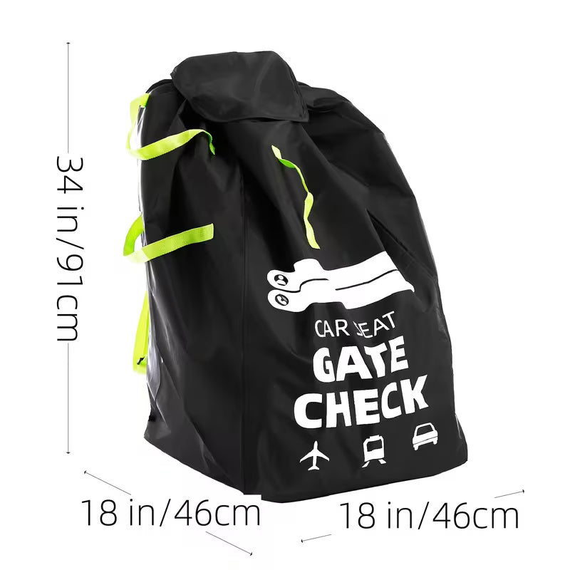 Sac à dos de voyage pour siège-auto convertible | Protège-siège étanche pour enfants