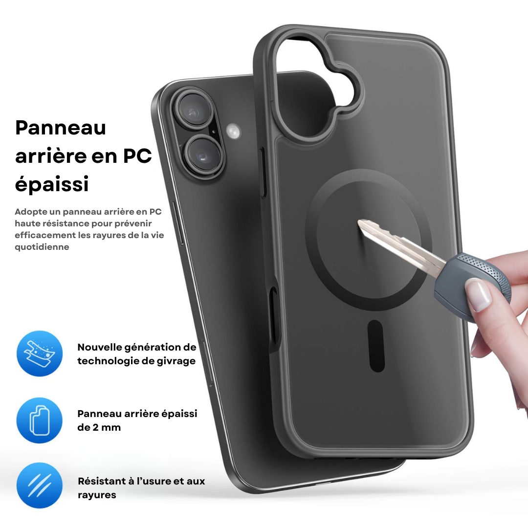 Coque Premium iPhone 17 MagSafe – Protection Fine & Robuste