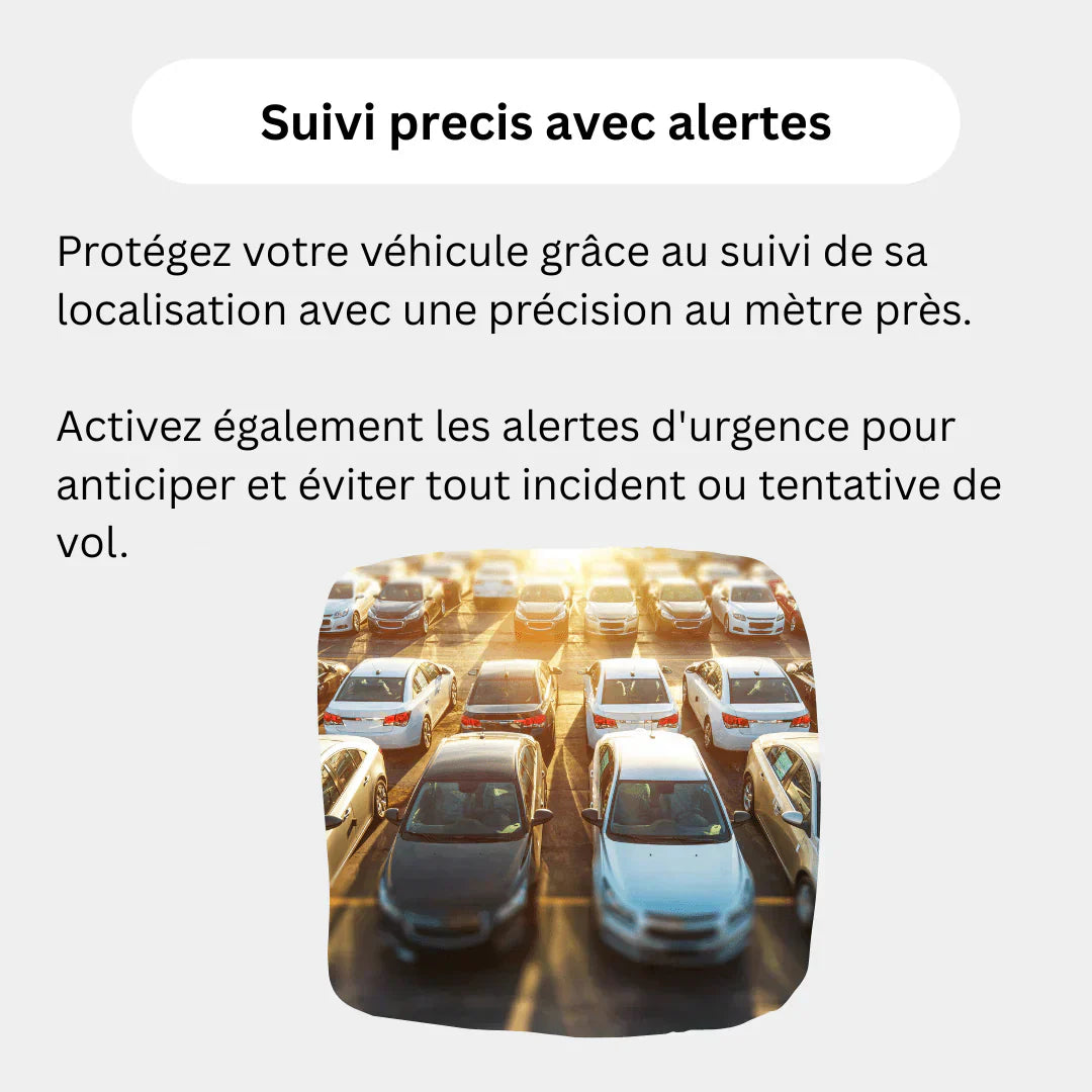 Traceur GPS Voiture Sans Abonnement iOS & Android Find My – Sécurité Antivol Sans Abonnement