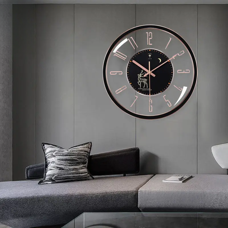 PolarisClock – Horloge murale silencieuse de luxe
