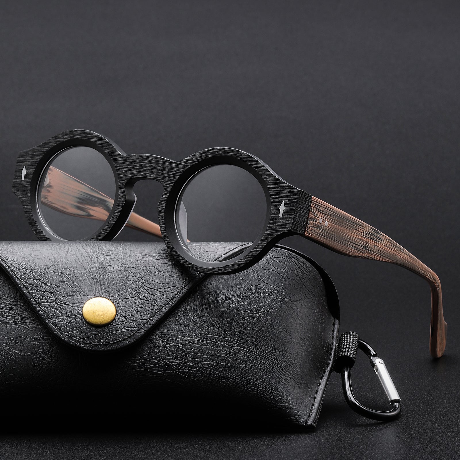 Monture de lunettes en acétate vintage Yuki