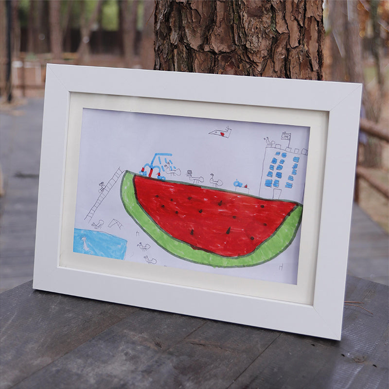 Cadre photo d'art pour enfants