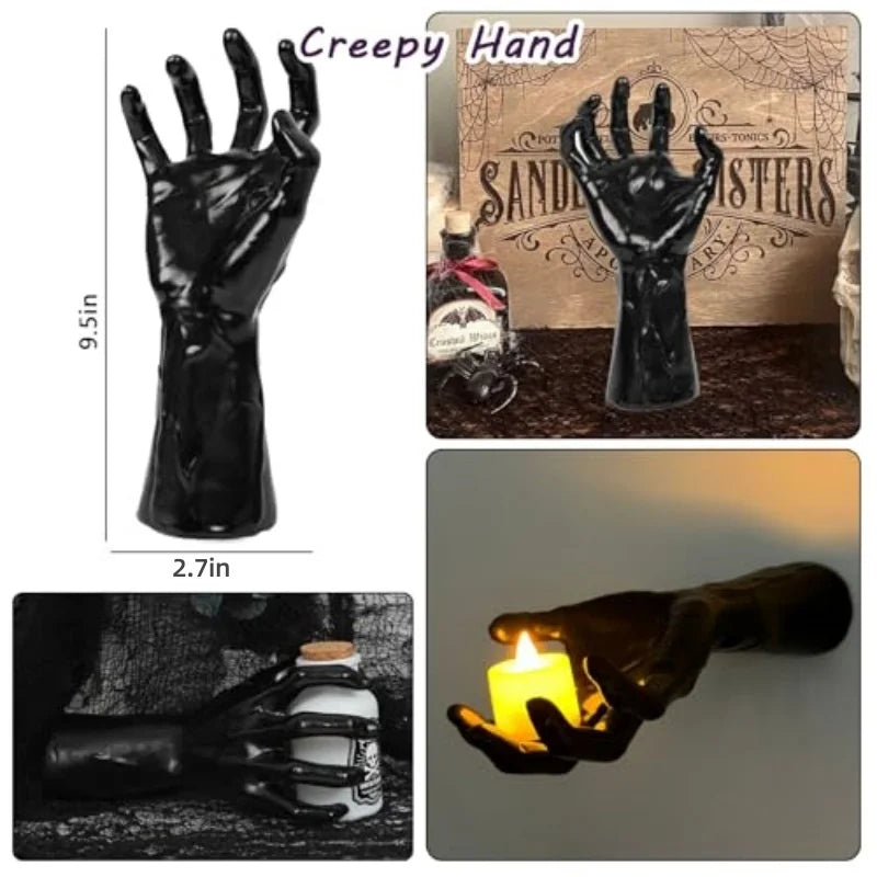 Décoration murale mains effrayantes pour Halloween