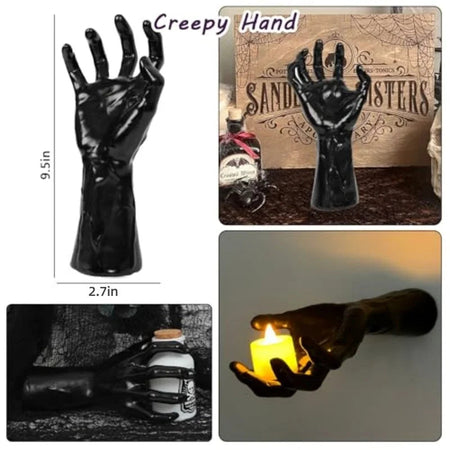 Décoration murale mains effrayantes pour Halloween
