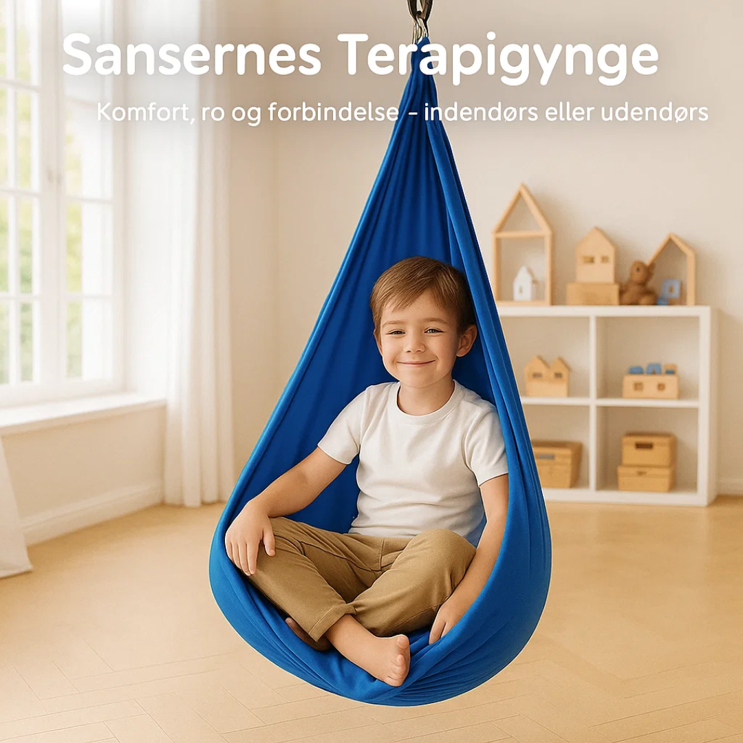 CalmSwing | Balançoire Sensorielle Thérapeutique pour l’Autisme – Usage Intérieur & Extérieur