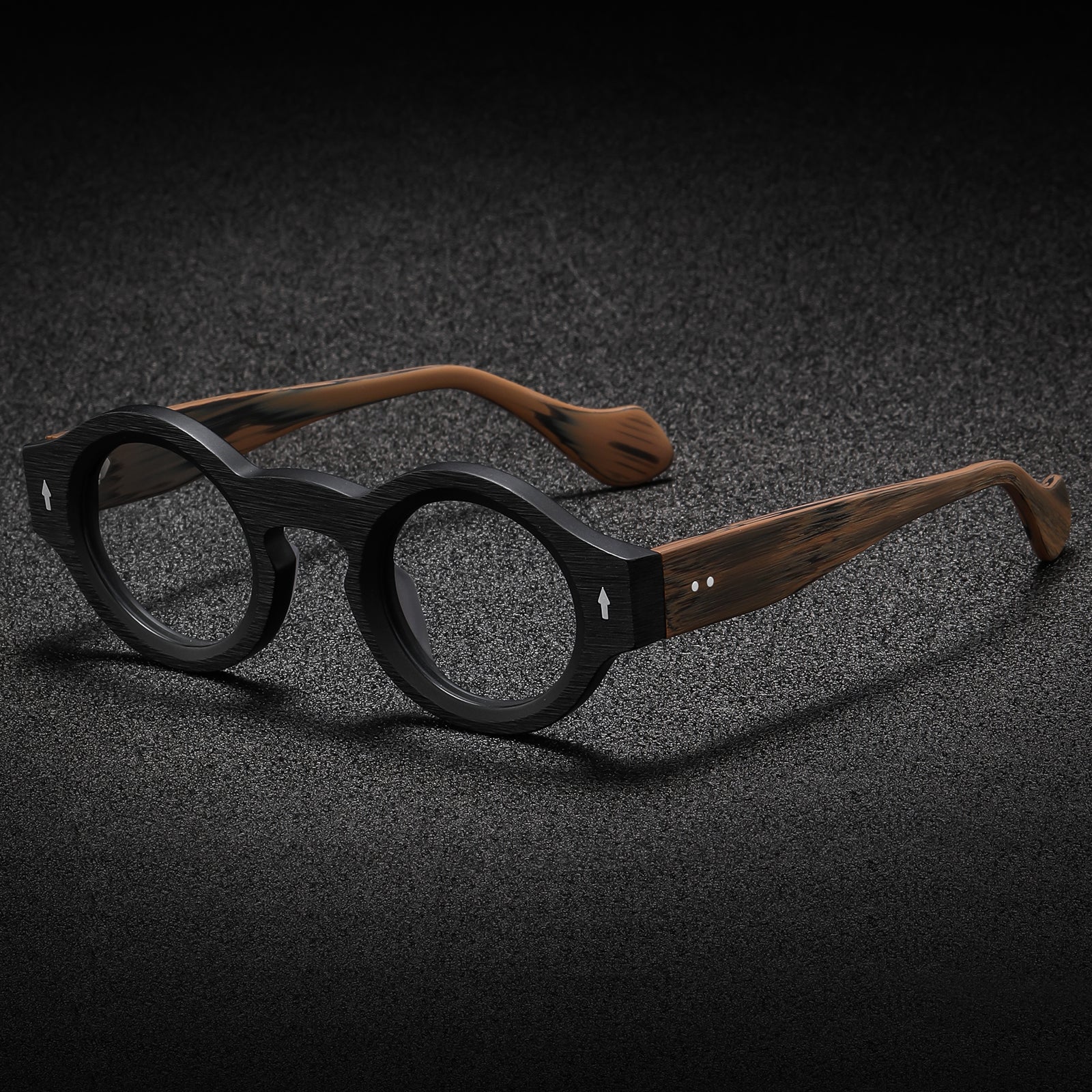 Monture de lunettes en acétate vintage Yuki