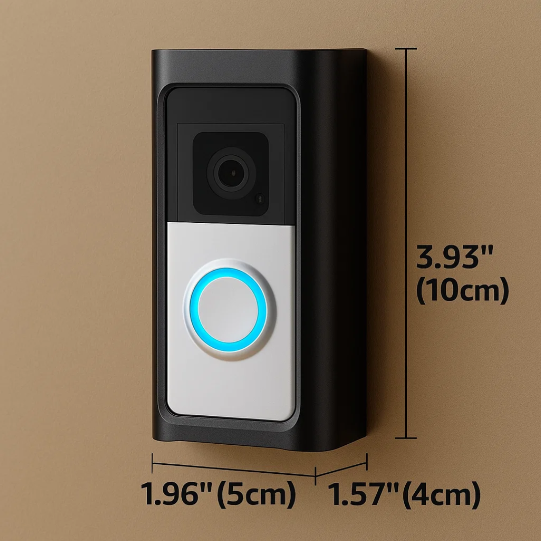 LuxGuard | Sonnette vidéo sans fil avec batterie pour une sécurité optimale