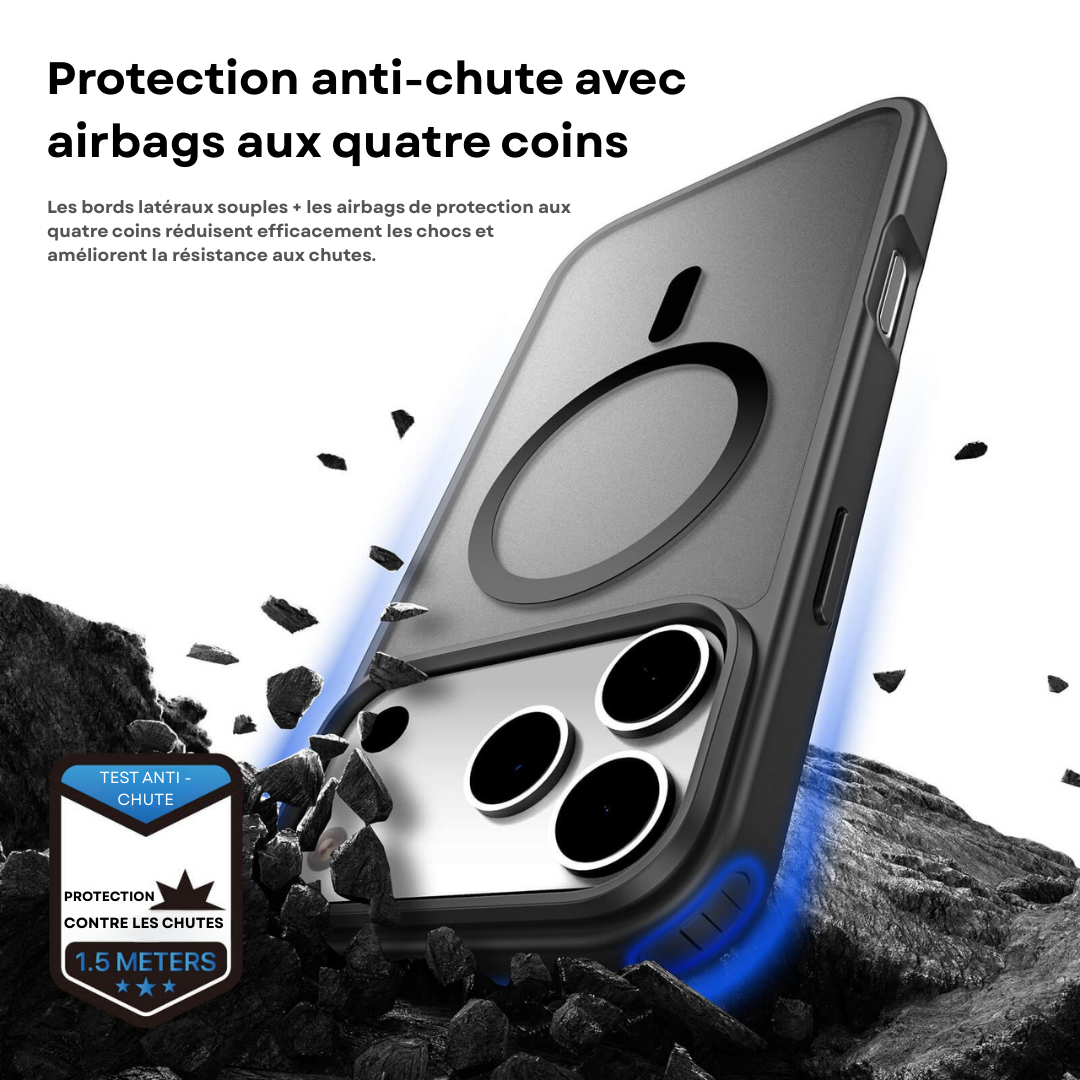 Coque Premium iPhone 17 MagSafe – Protection Fine & Robuste