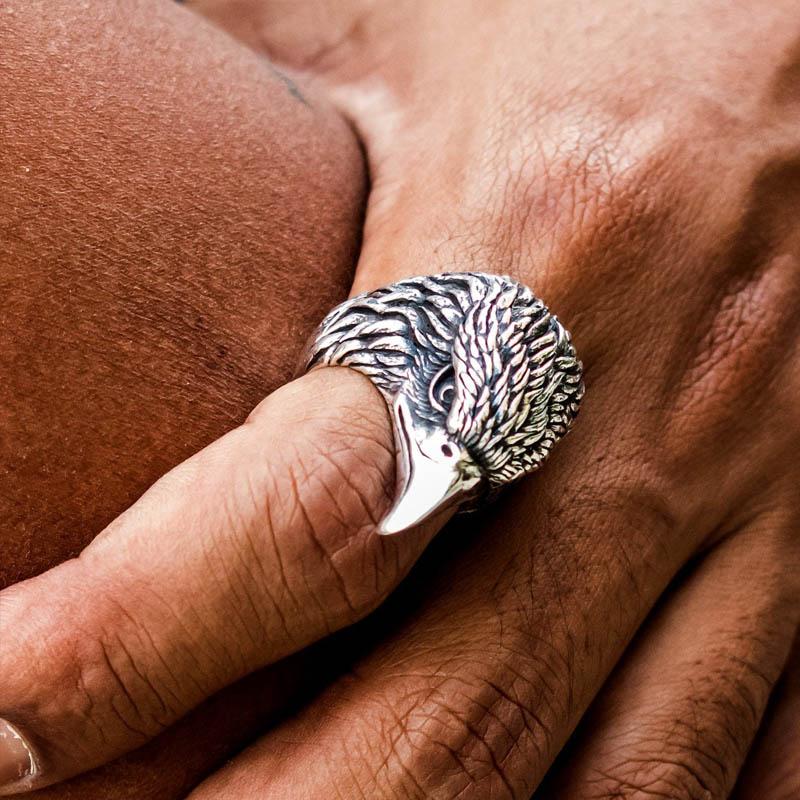 Bague Aigle pour Homme