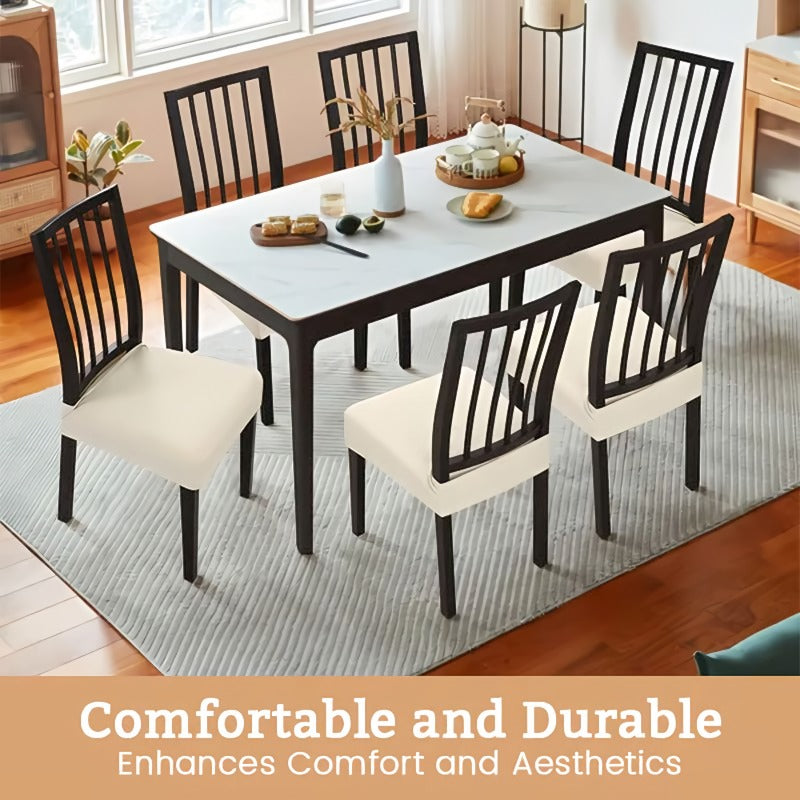 Scanto | Housse de chaise Jacquard imperméable! Durable, élégant et facile à nettoyer