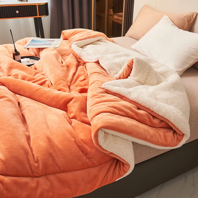 Plaid polaire flanelle chaud et moelleux