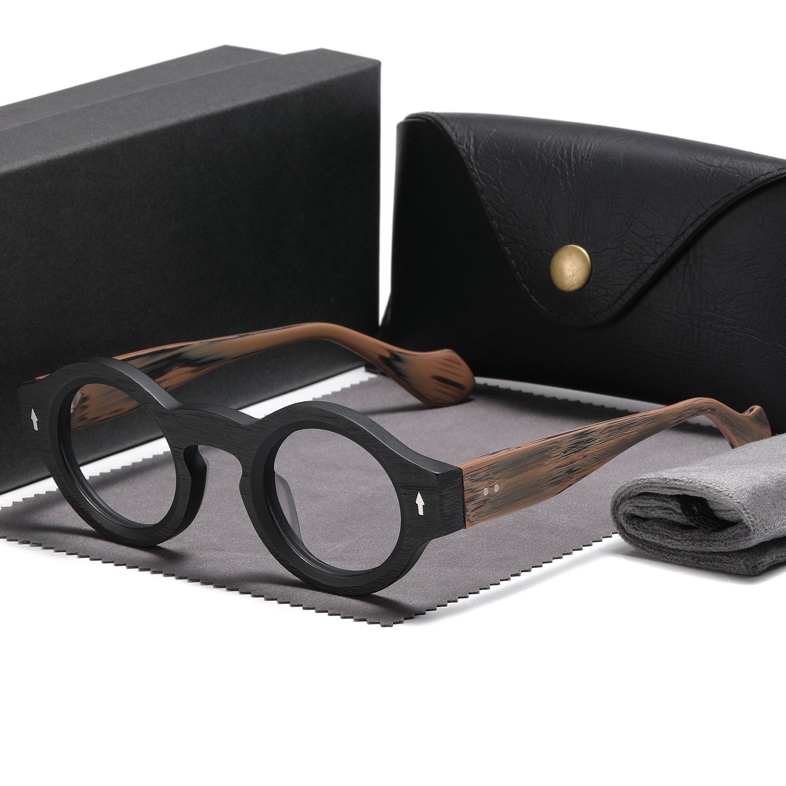 Monture de lunettes en acétate vintage Yuki