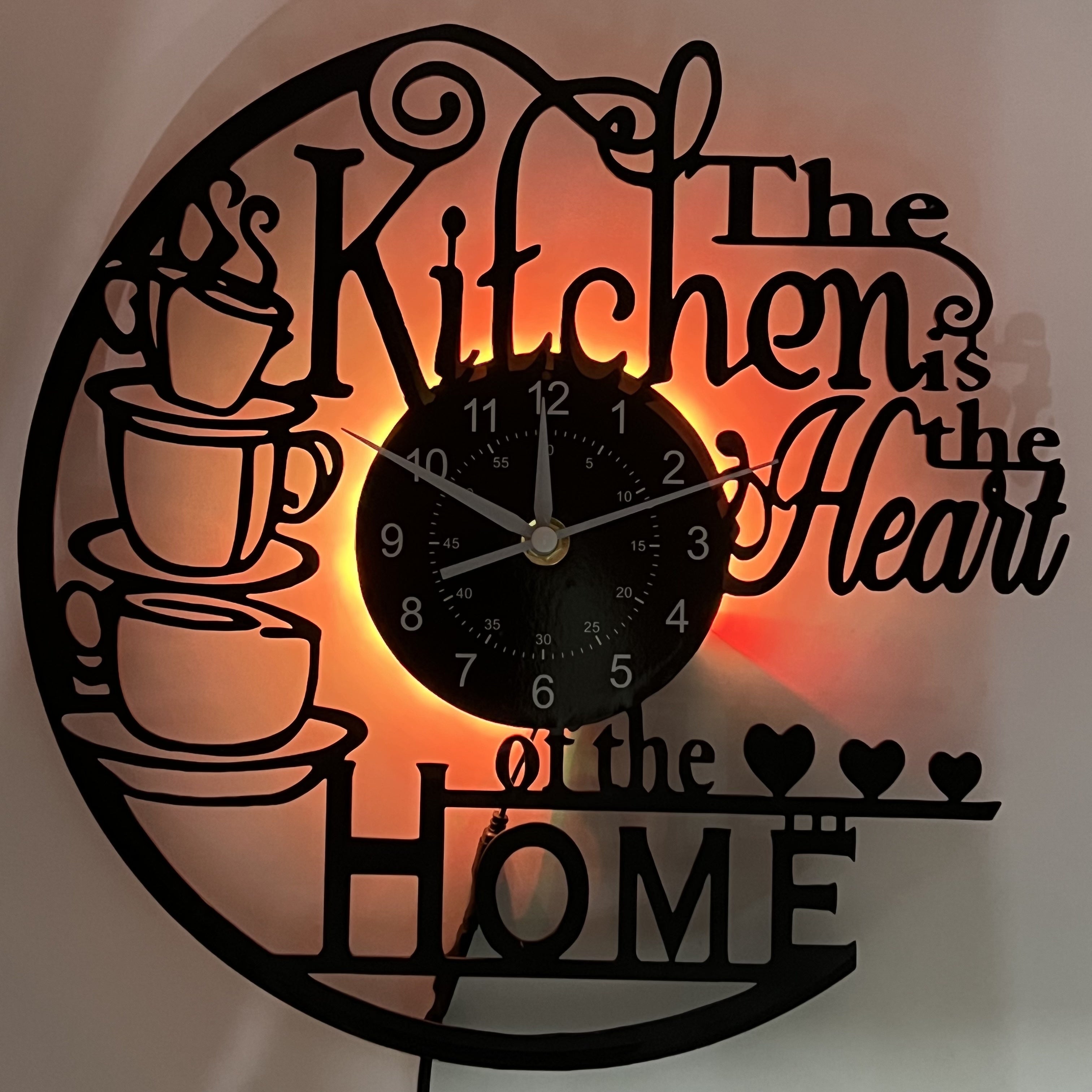 Jolie horloge murale de cuisine – Pour une ambiance cosy