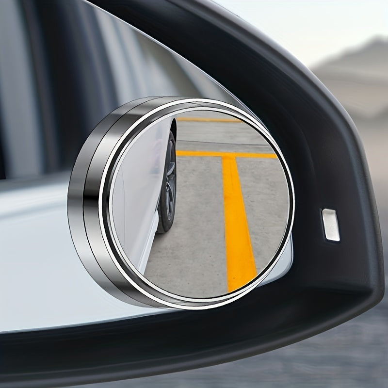 Rétroviseurs d'angle mort automatiques avec lentille grand angle et design réglable à 360°