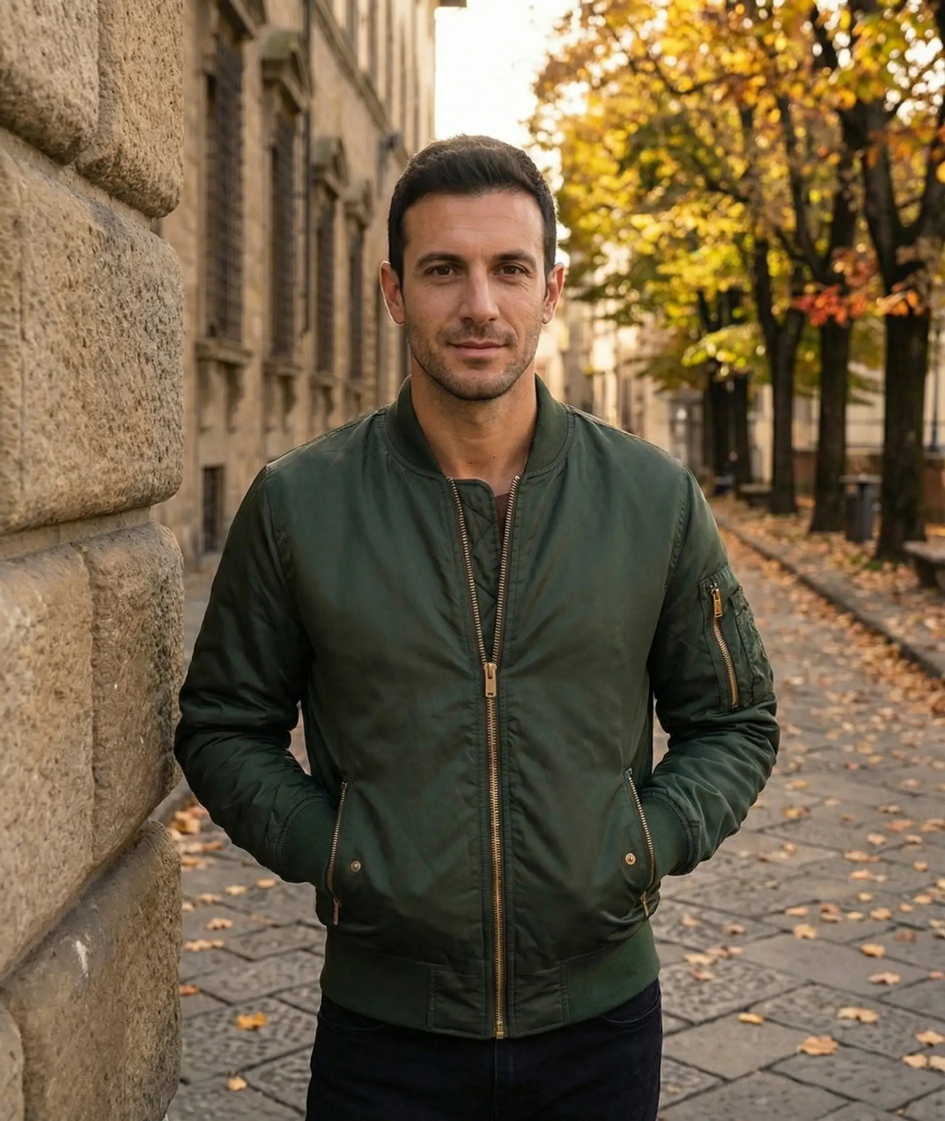 Blouson de Pilote de Luxe