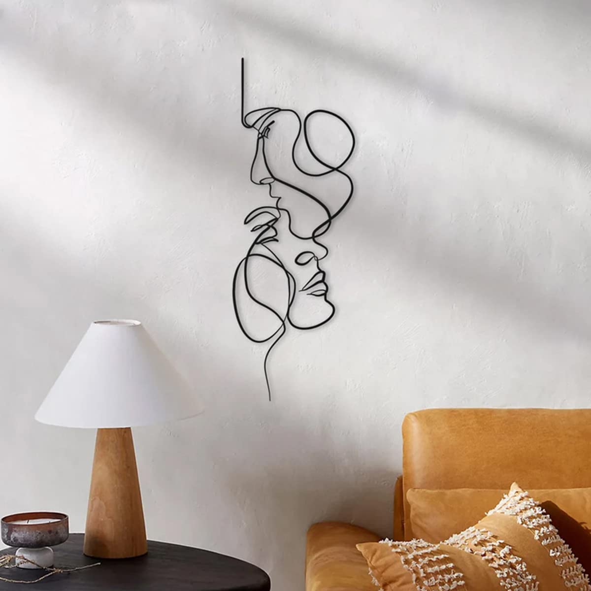 Décoration murale moderne en métal 3D pour votre maison
