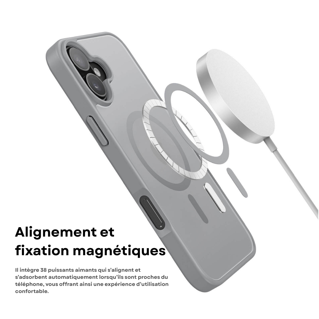 Coque Premium iPhone 17 MagSafe – Protection Fine & Robuste