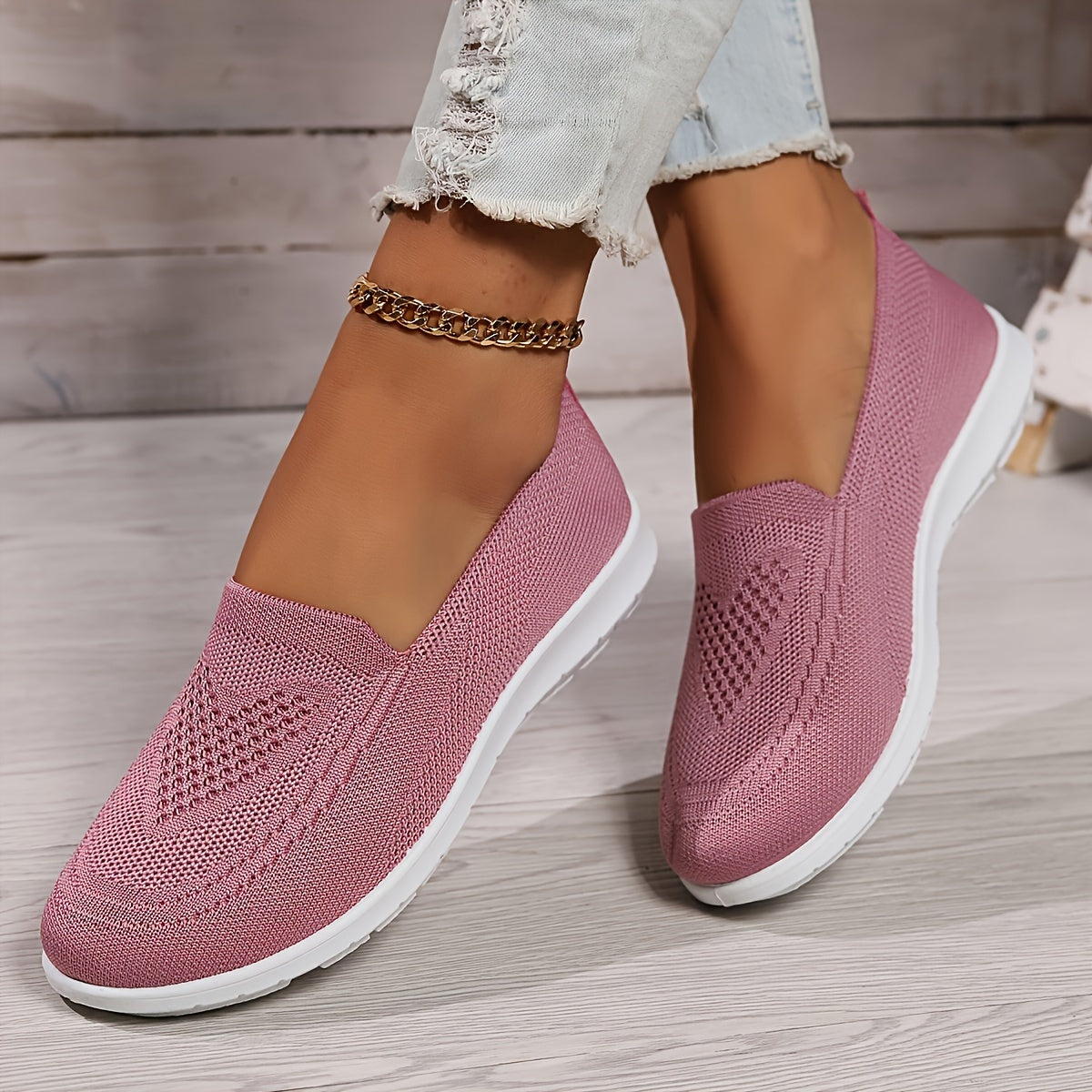 Chaussures Carla portées avec un jean