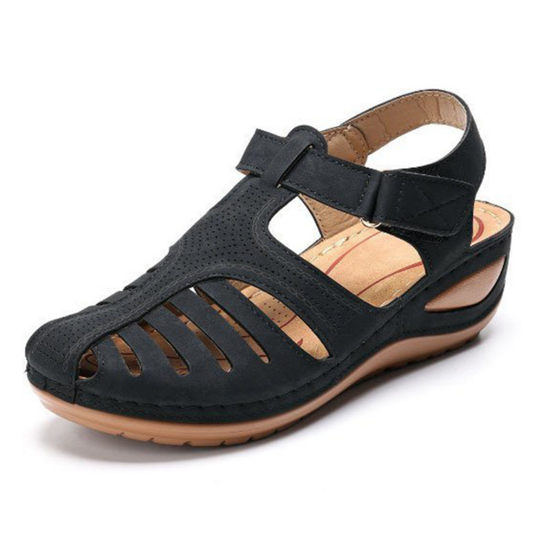 Sadoper Sandales Rétro pour Femme | Élégance Classique et Confort Moderne