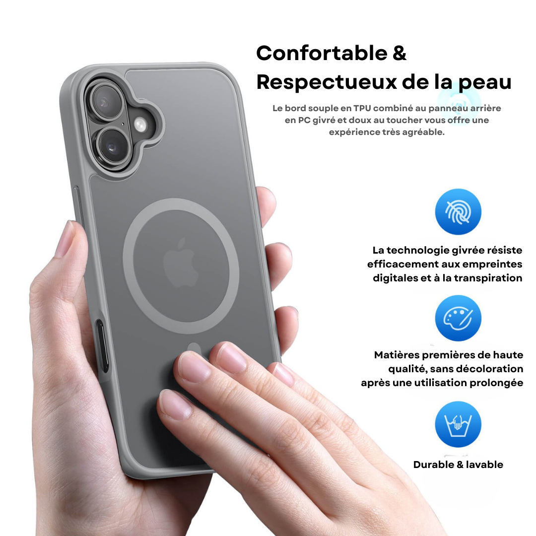 Coque Premium iPhone 17 MagSafe – Protection Fine & Robuste