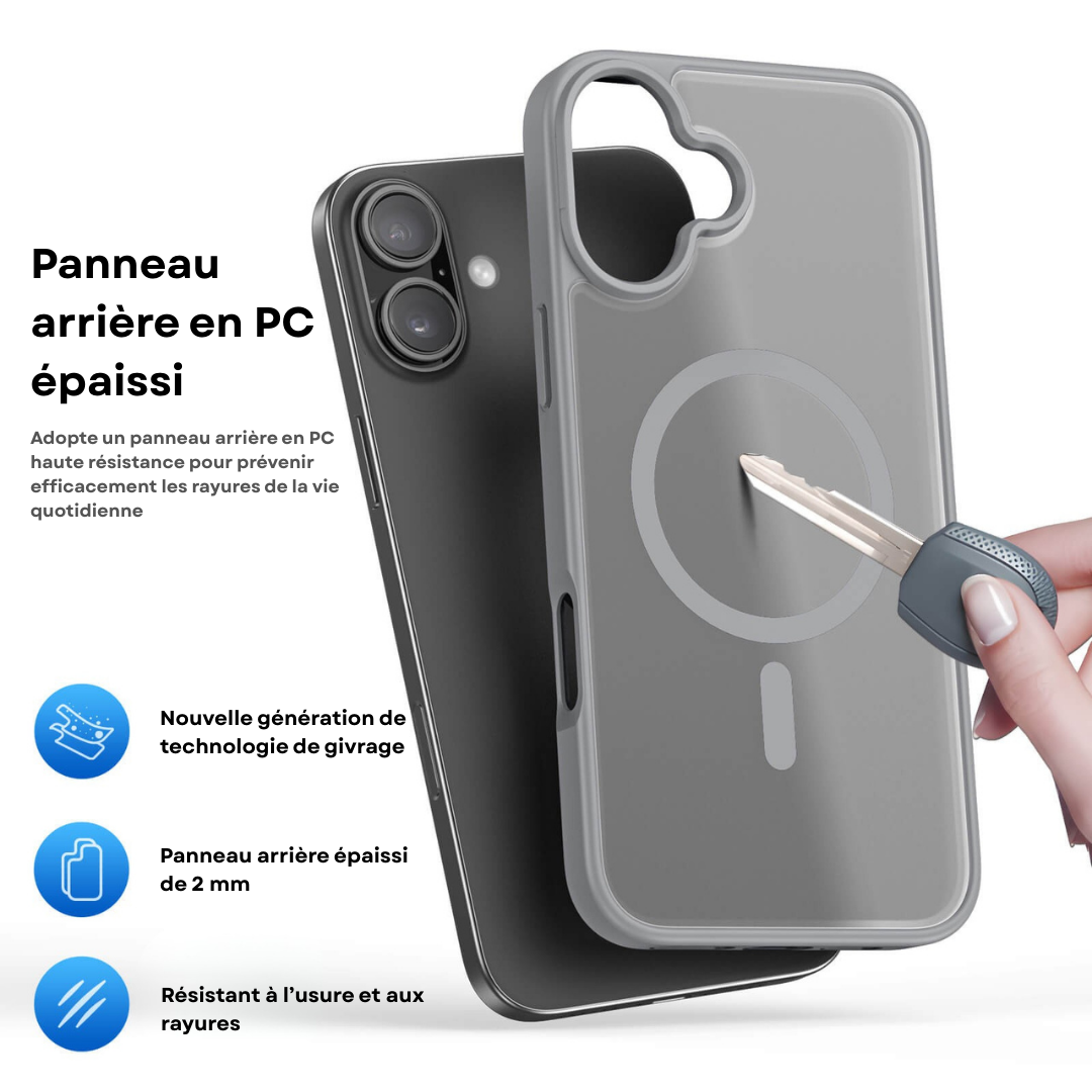 Coque Premium iPhone 17 MagSafe – Protection Fine & Robuste