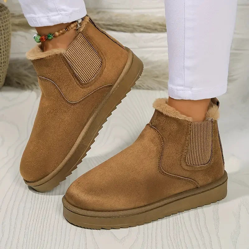 Bottes confortables pour dames - Chaudes et élégantes