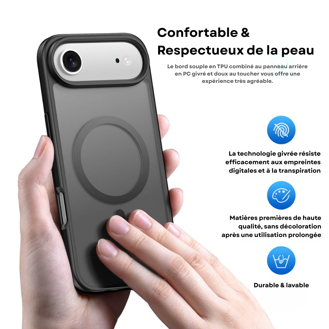 Coque Premium iPhone 17 MagSafe – Protection Fine & Robuste