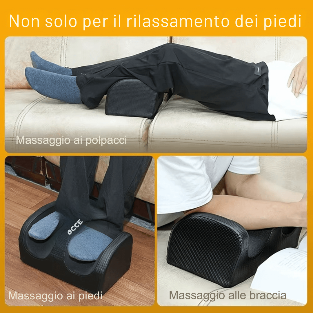 Masseur électrique pour les pieds 3D Shiatsu chauffant