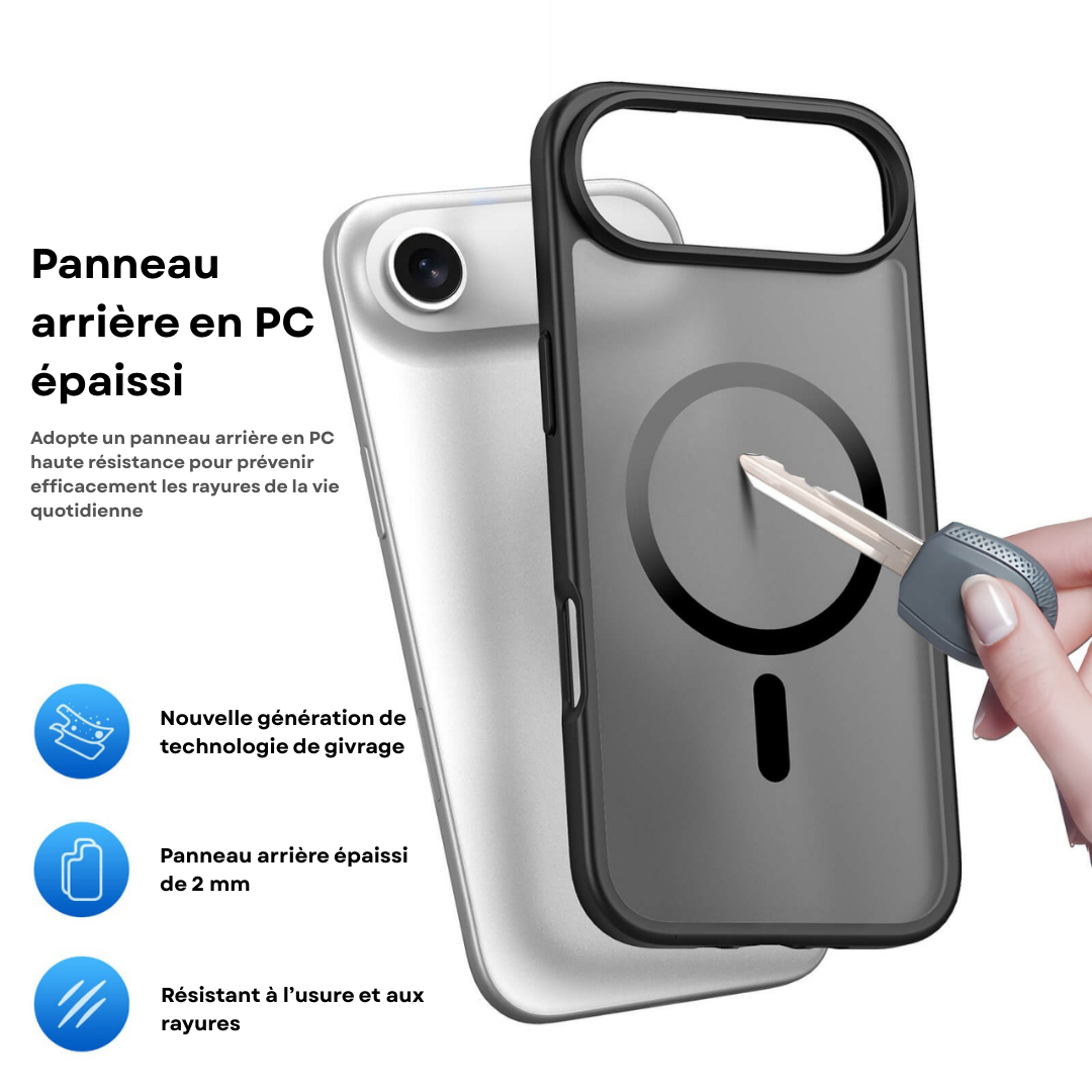 Coque Premium iPhone 17 MagSafe – Protection Fine & Robuste