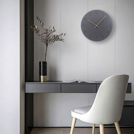 Horloge murale simple minimaliste nordique 29 cm