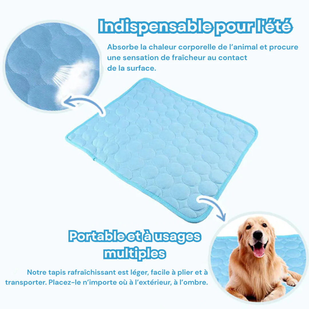 CalmPet™ | Tapis de Refroidissement Intelligent pour Animaux
