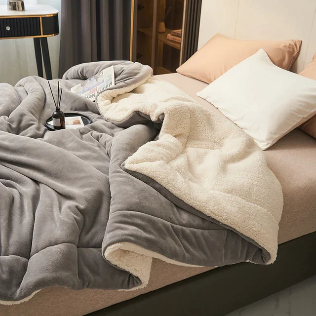 Plaid polaire flanelle chaud et moelleux