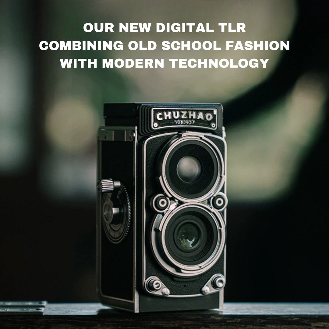 CHUZHAO by RS™ – Appareil Photo TLR Digital Vintage