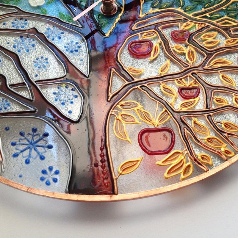 Horloge murale arbre de vie