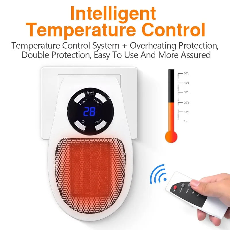 Chauffage électrique portable - Toujours une température chaude partout | Élévateur à bol