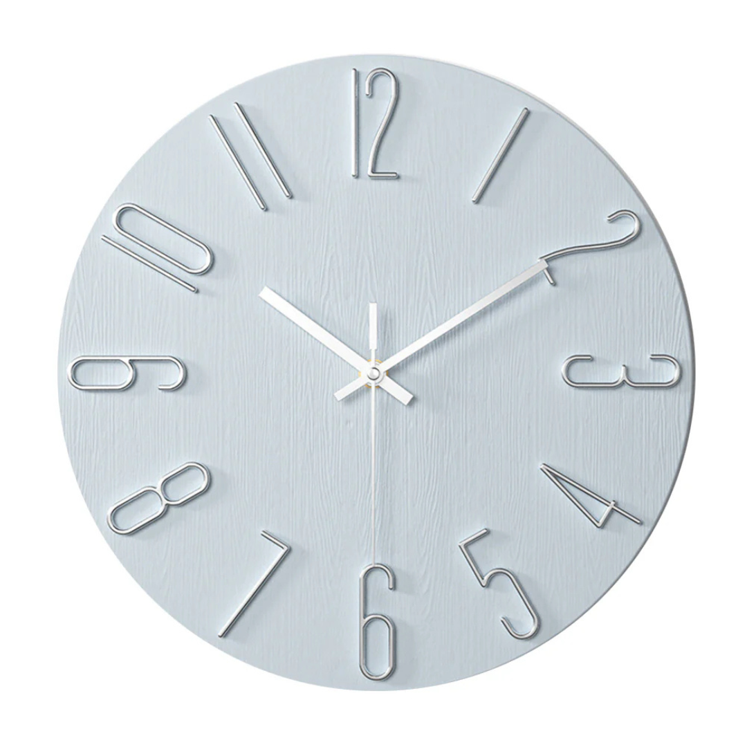 Horloge murale Noble – Horloge moderne et silencieuse pour le salon
