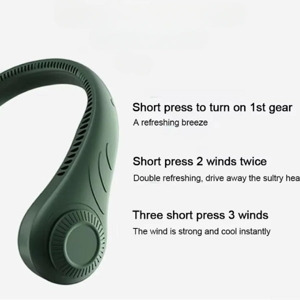 Ventilateur de cou portable PureAirFit™ en extérieur