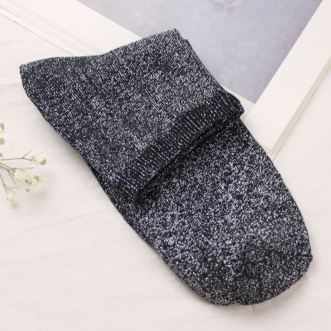 Chaussettes à Paillettes – Élégance, Confort et Style Japonais pour un Été Lumineux