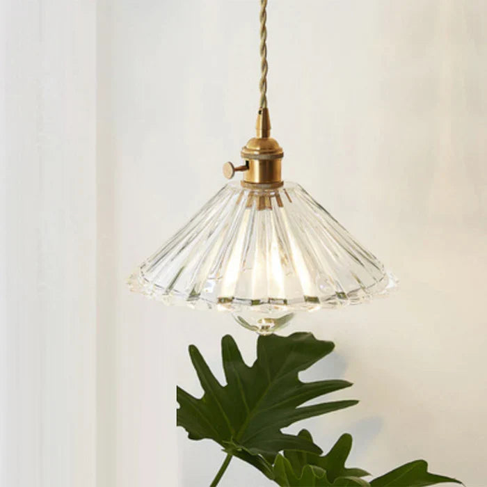 Lampe à suspension en verre - OpulentGlow