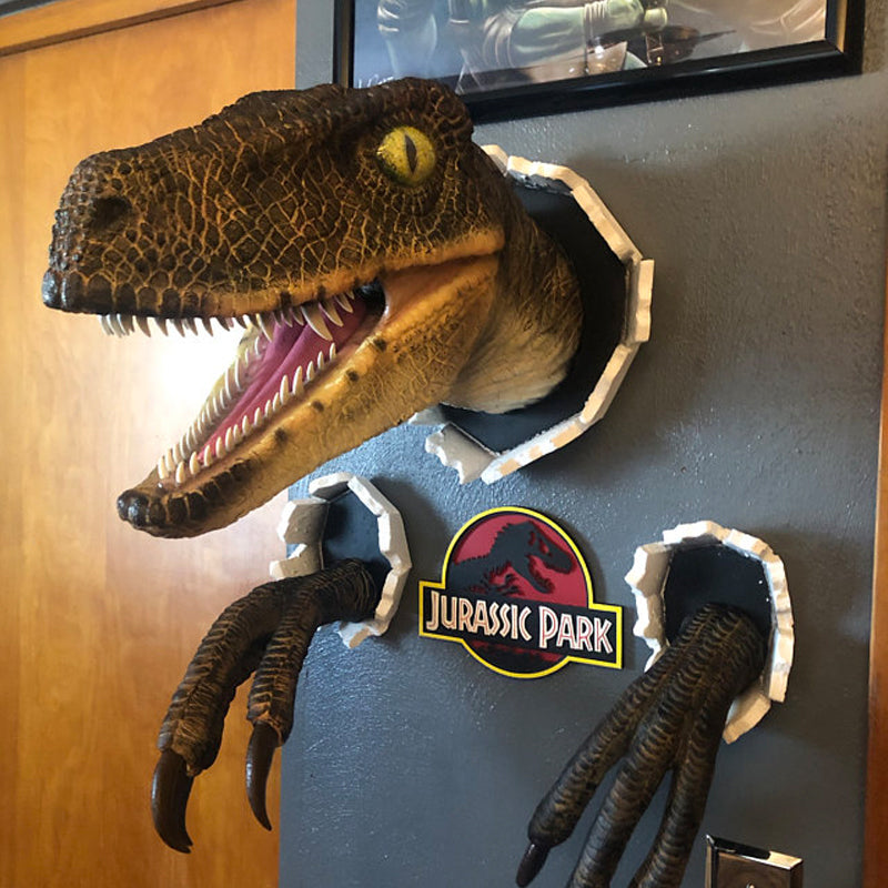 DinoBurst | Décoration murale effet vélociraptor