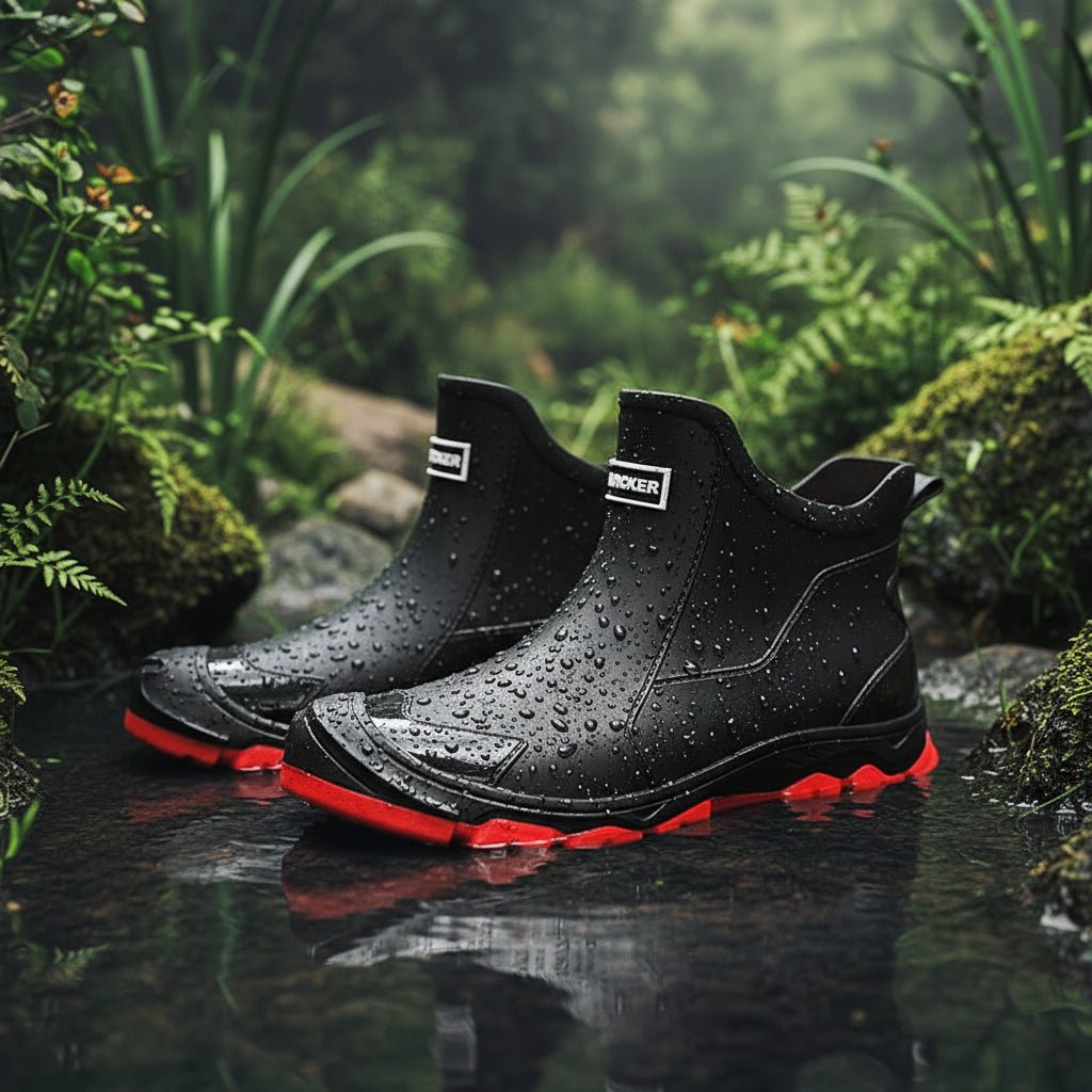 Bottes en Caoutchouc Outdoor Imperméables et Antidérapantes