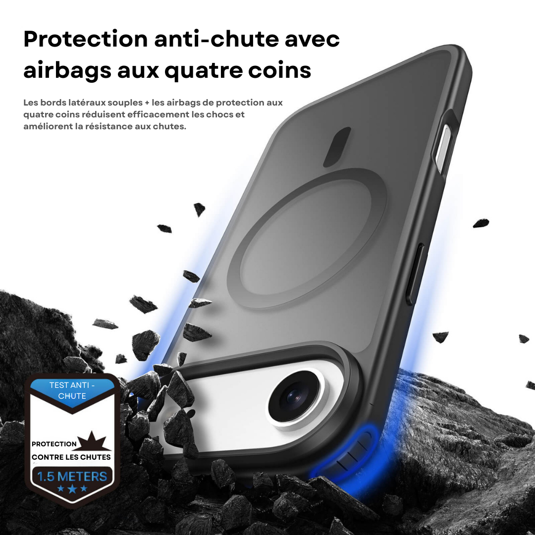 Coque Premium iPhone 17 MagSafe – Protection Fine & Robuste