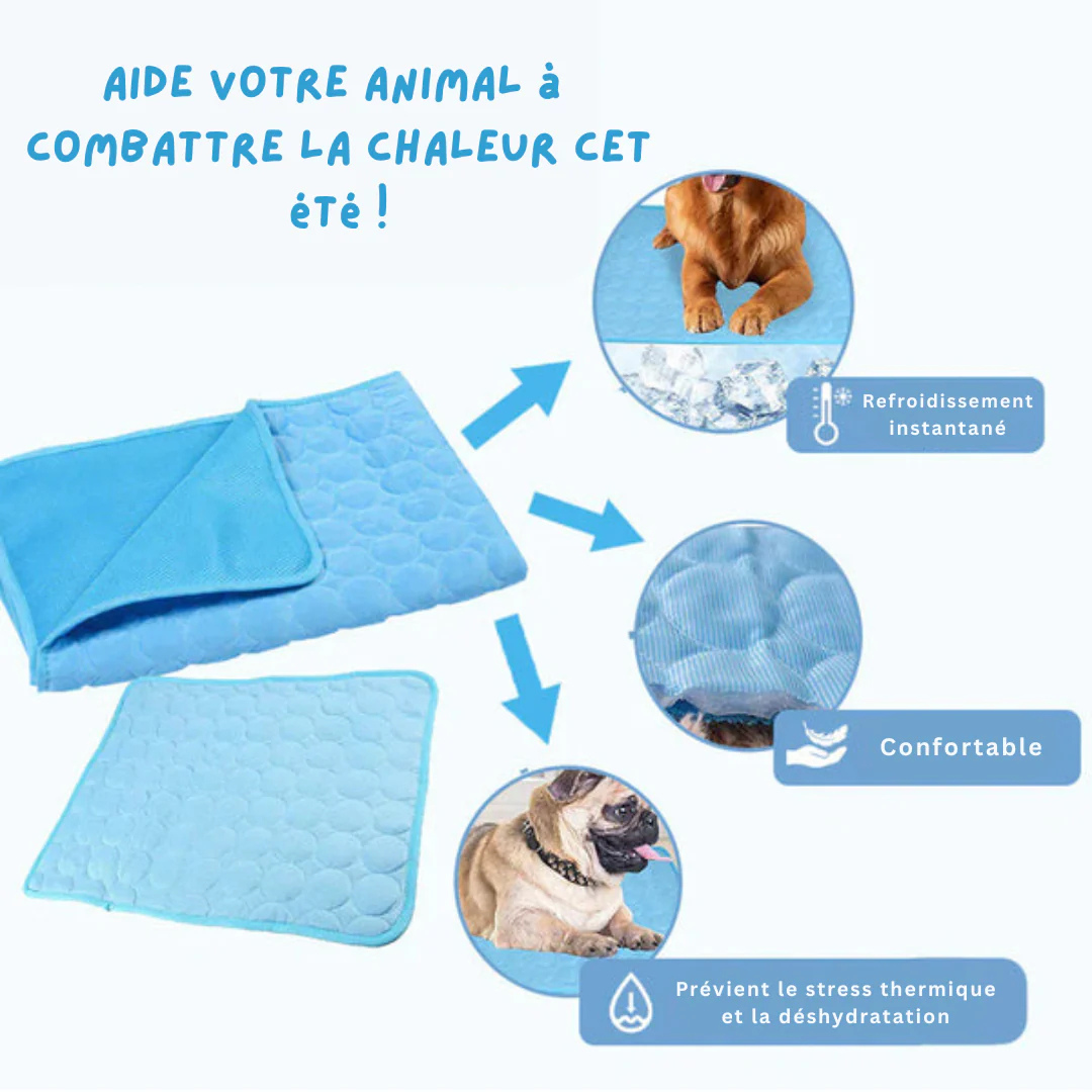 CalmPet™ | Tapis de Refroidissement Intelligent pour Animaux