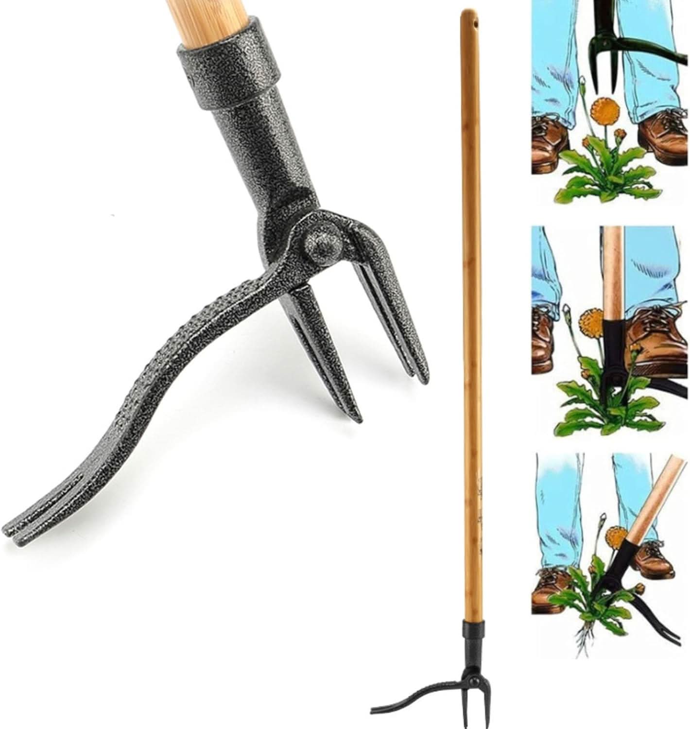 Outil de jardin robuste | Utilisation pour l'entretien extérieur
