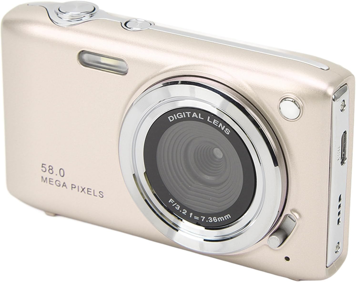 Appareil photo numérique 4K compact avec 58MP et zoom 16x – SnapView