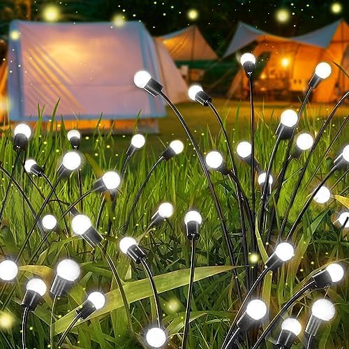 Lampes Solaires de Jardin – Éclairage Starburst Oscillant
